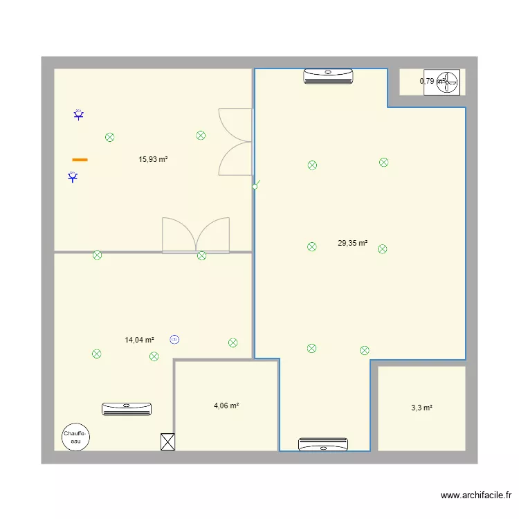 Tanais Electricit&eacute; 2. Plan de 