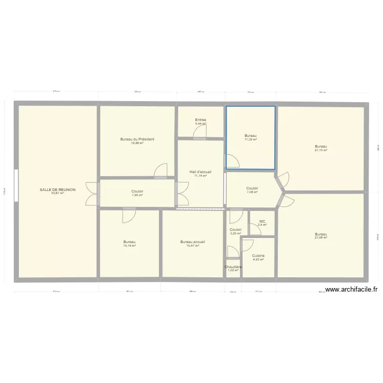 DISTRICT FOOT. Plan de 