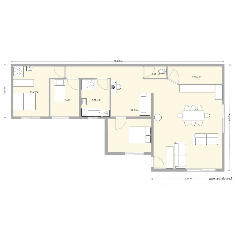 m1 projet A2. Plan de 0 pièce et 0 m2