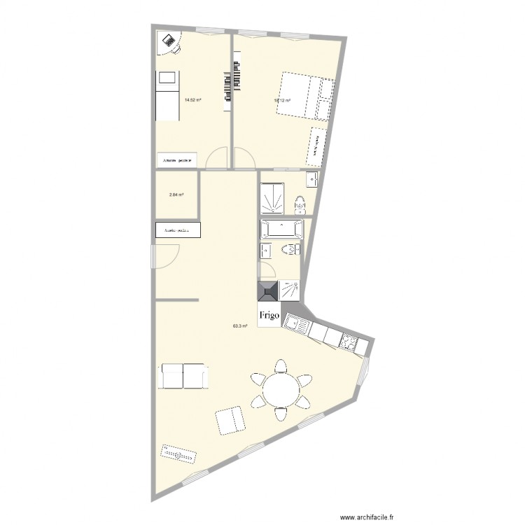 Chateau 8 a 10 prochimac v2. Plan de 0 pièce et 0 m2