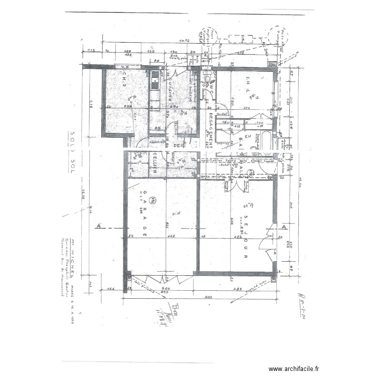 plan PDFSS . Plan de 0 pièce et 0 m2