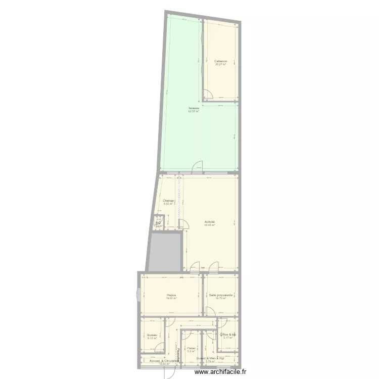 5 Leclerc La Ferte Alais PROJET. Plan de 5 Leclerc La Ferte Alais PROJET. Plan de