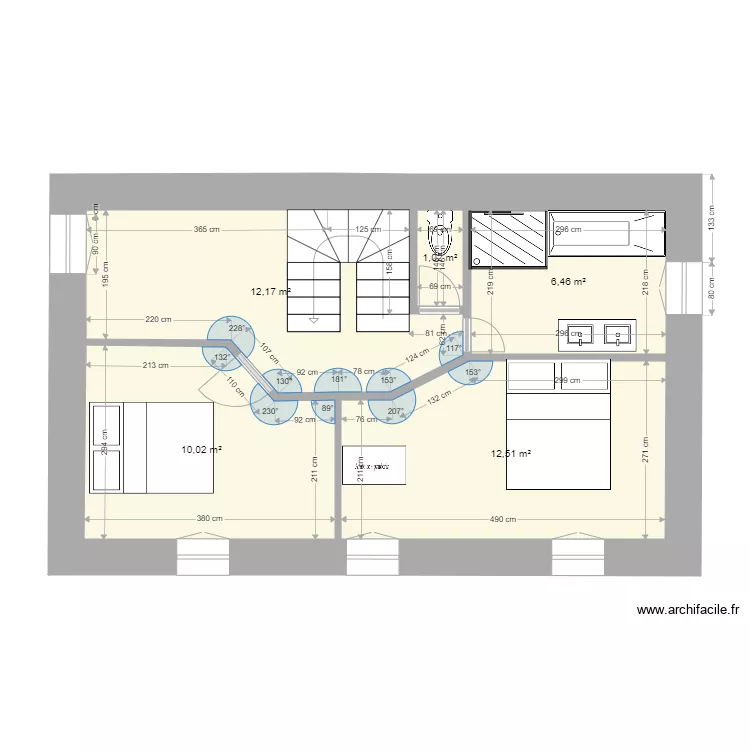 saussey étage projet V3. Plan de saussey étage projet V3. Plan de