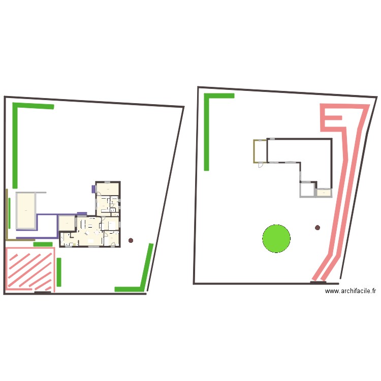 plan 2. Plan de 0 pièce et 0 m2