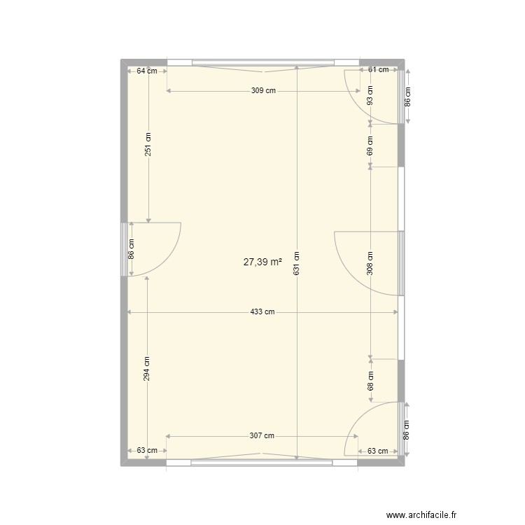 CuisineNantucket_Plan_nu. Plan de 0 pièce et 0 m2