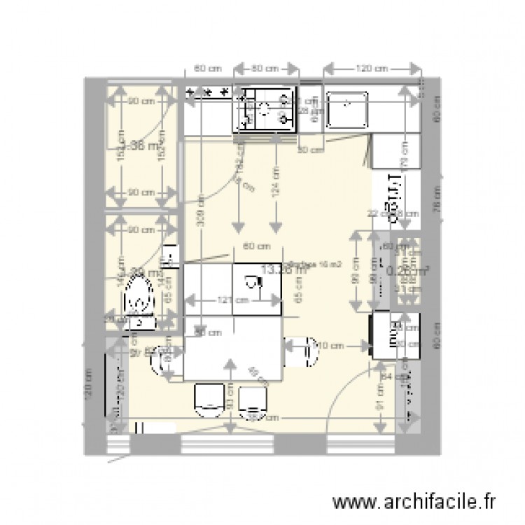 CUISINE BEST 3. Plan de 0 pièce et 0 m2