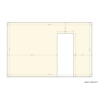 wall 18 opening X 3