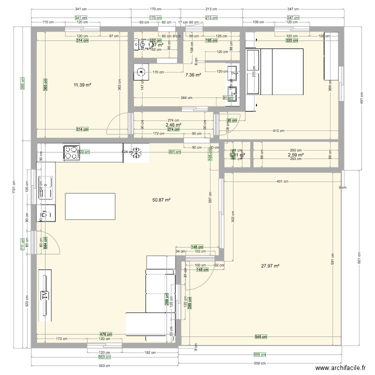 Maison Monrepos4. Plan de 0 pièce et 0 m2