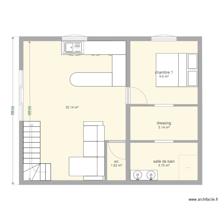 maison tika. Plan de 0 pièce et 0 m2