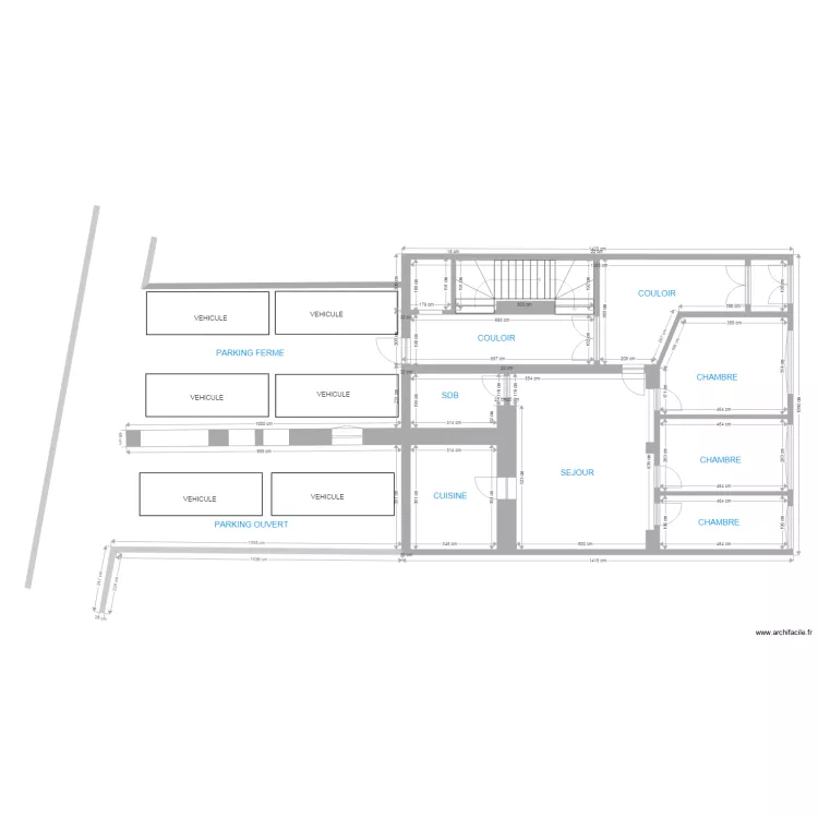 SARREGUEMINE CAF RDC PROJET 2. Plan de 