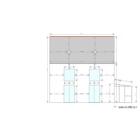 Façade Sud projeté