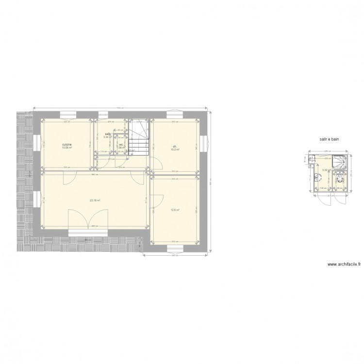 meiller. Plan de 0 pièce et 0 m2