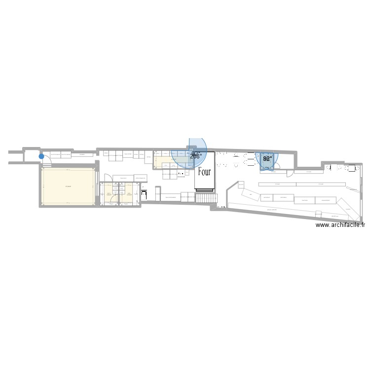 PLAN AURAY XO AMENAGEMENT 1. Plan de 5 pièces et 52 m2