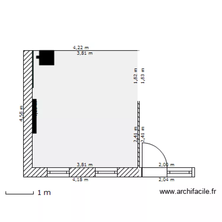 Salon Maison vierge. Plan de Salon Maison vierge. Plan de