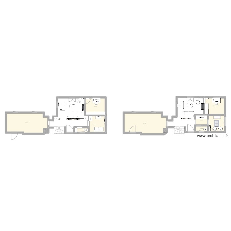 salon tel quel 2. Plan de 0 pièce et 0 m2
