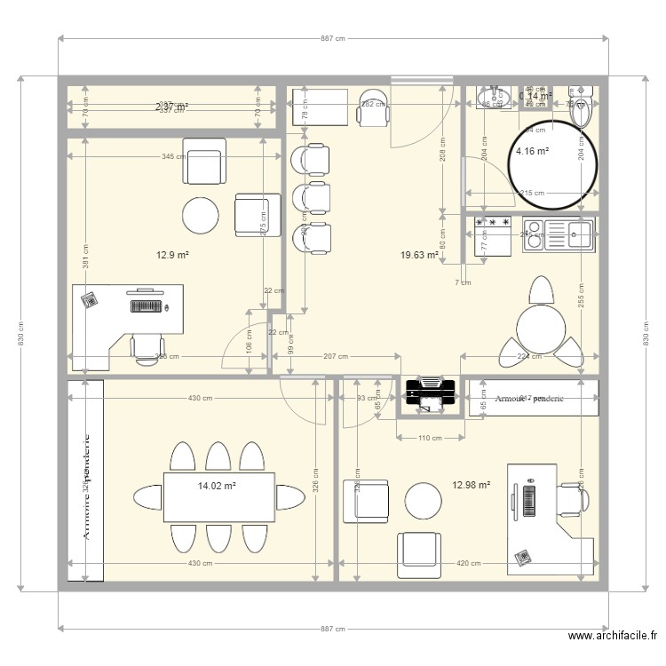 BIARRITZ. Plan de 0 pièce et 0 m2