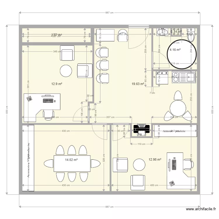 BIARRITZ. Plan de 