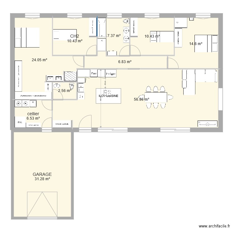 maison epilobes 2. Plan de 0 pièce et 0 m2