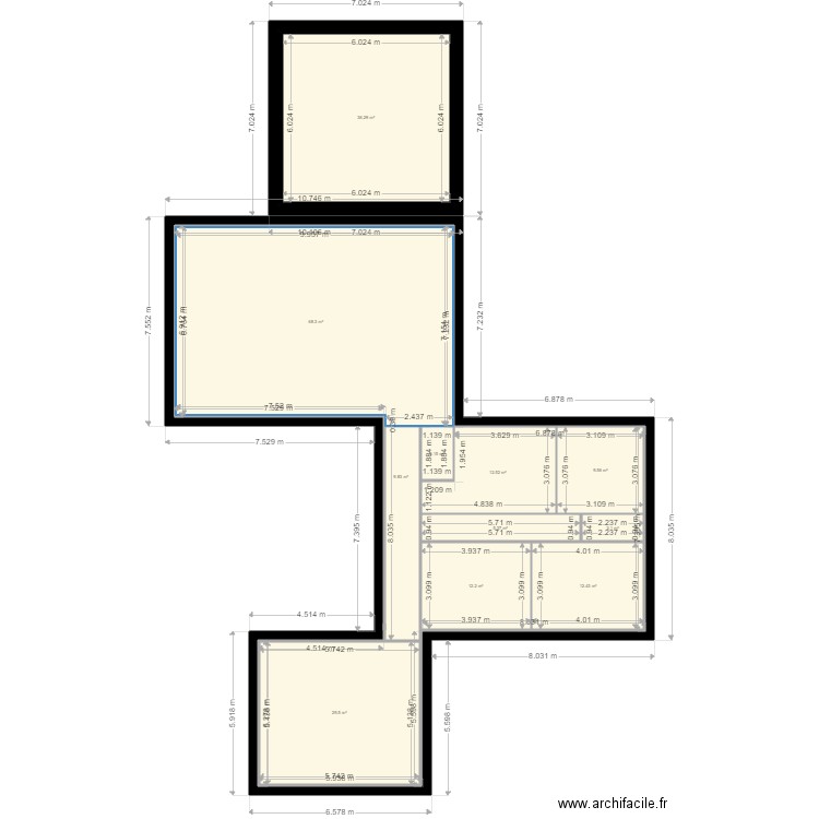 apoe. Plan de 0 pièce et 0 m2