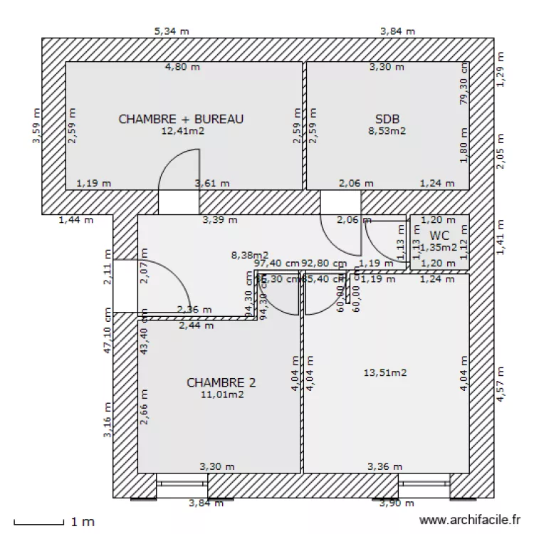 fleury etage2. Plan de fleury etage2. Plan de