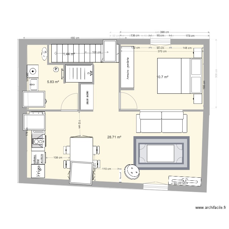 étage 2 projet v5. Plan de 0 pièce et 0 m2