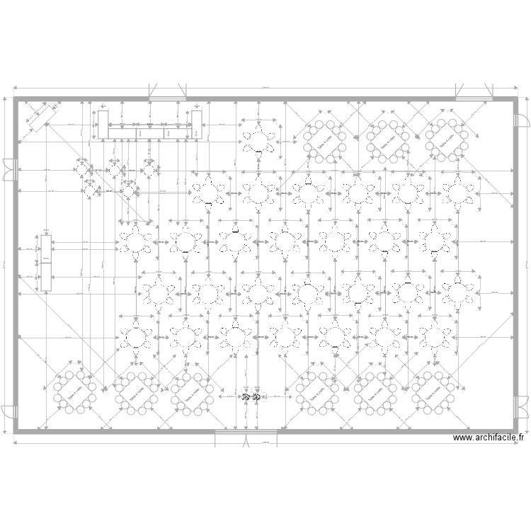 Plus Haut Cabaret du Monde. Plan de 1 pièce et 681 m2