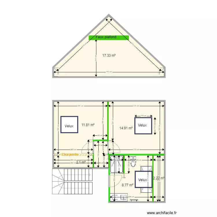 RIDOUX Avenay Val d Or. Plan de 