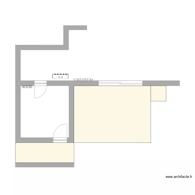 Agrandissement 3. Plan de 