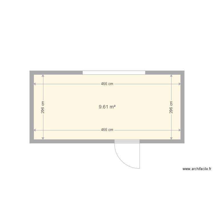 MmeQuagliani. Plan de 0 pièce et 0 m2