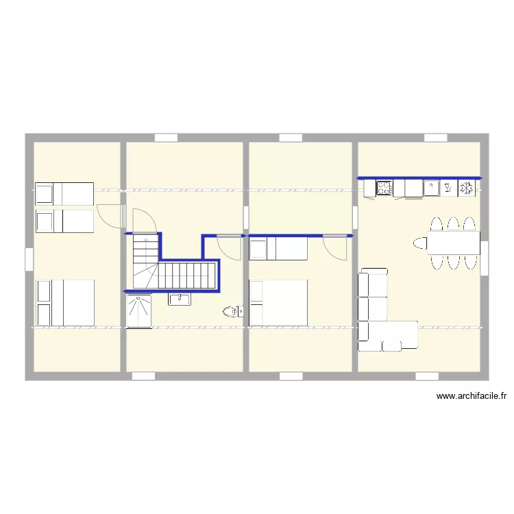 Combles Option 3 . Plan de Combles Option 3 . Plan de