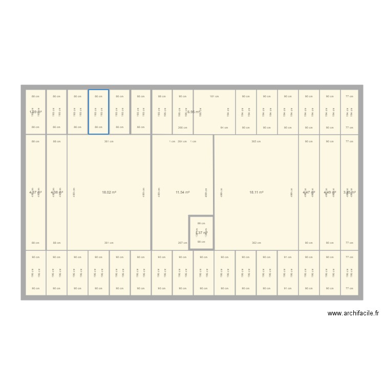 placher combles 2. Plan de 0 pièce et 0 m2