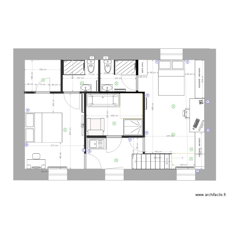 appartement Gournay 202001. Plan de 0 pièce et 0 m2