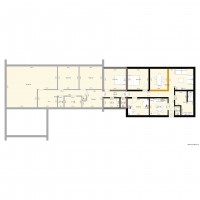 Vedrin avec annexe avant rénovation