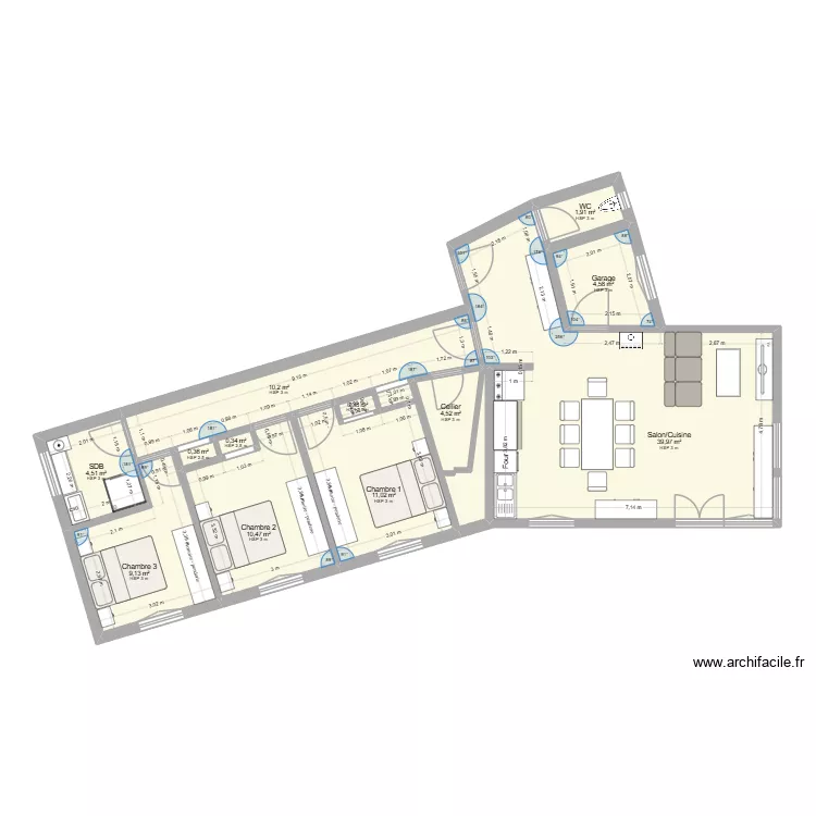 plan doudou. Plan de 12 et 97 m² plan doudou. Plan de 12 et 97 m²