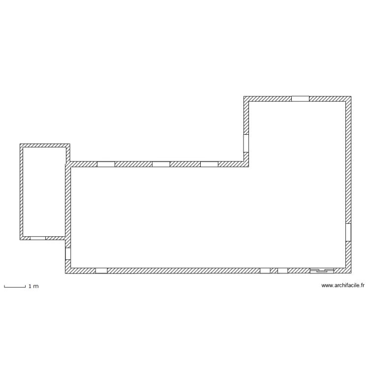 PERDU LAAS. Plan de 