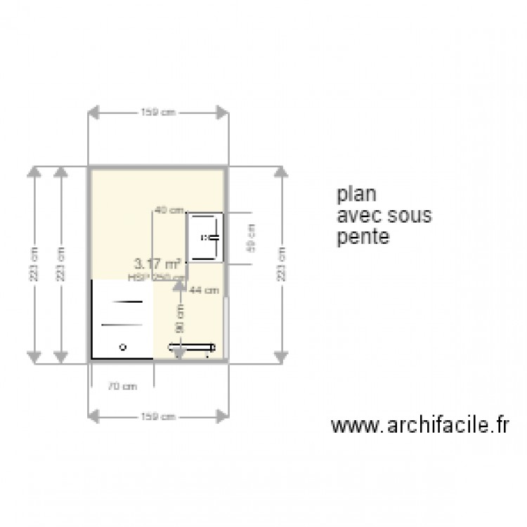 PLAN 1 . Plan de 0 pièce et 0 m2