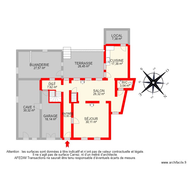 BI14887 - . Plan de 23 pièces et 343 m2