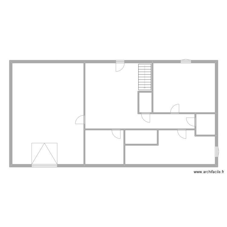 BESCOND RDC B. Plan de 8 pièces et 177 m2