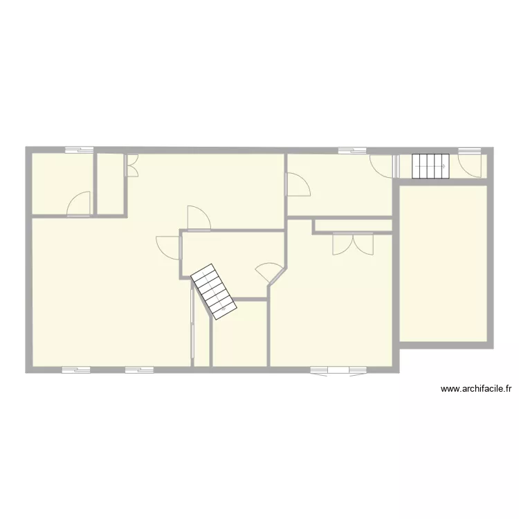 1000Fleurs - sous-sol. Plan de 