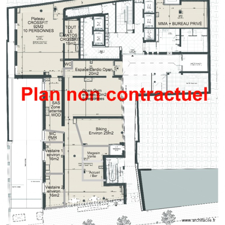 cmc. Plan de 0 pièce et 0 m2