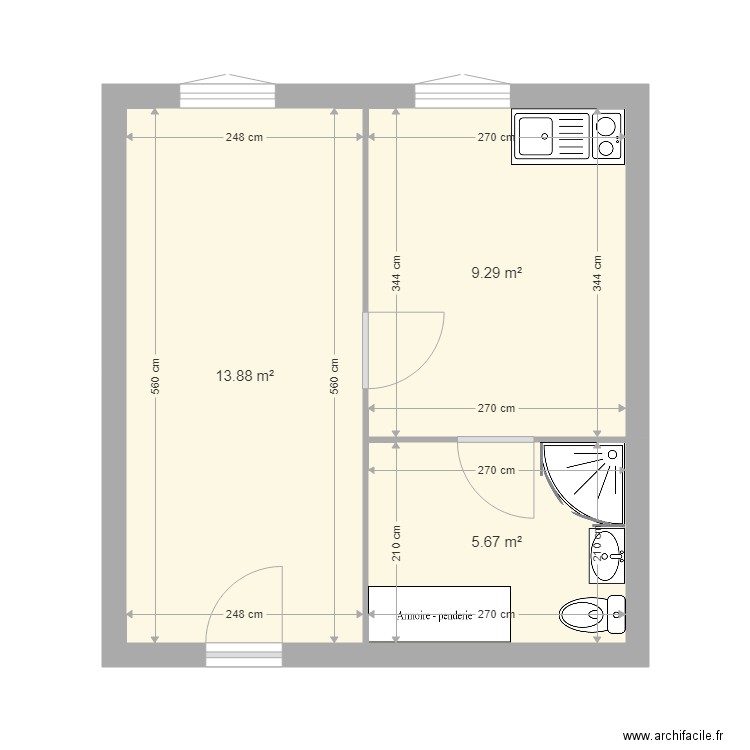 MARIE TOULOUSE 01 07 18. Plan de 0 pièce et 0 m2