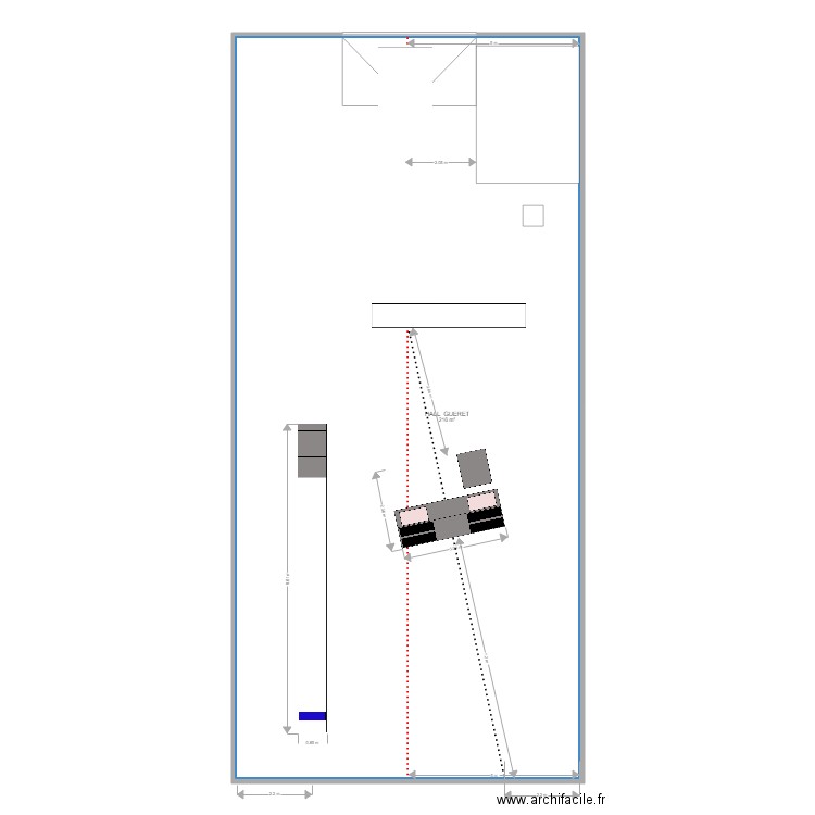 GUERET 0. Plan de 0 pièce et 0 m2