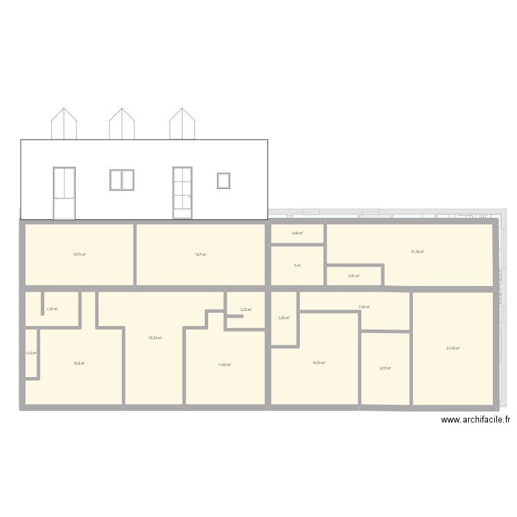 Maison Moelan 2024. Plan de 0 pièce et 0 m2