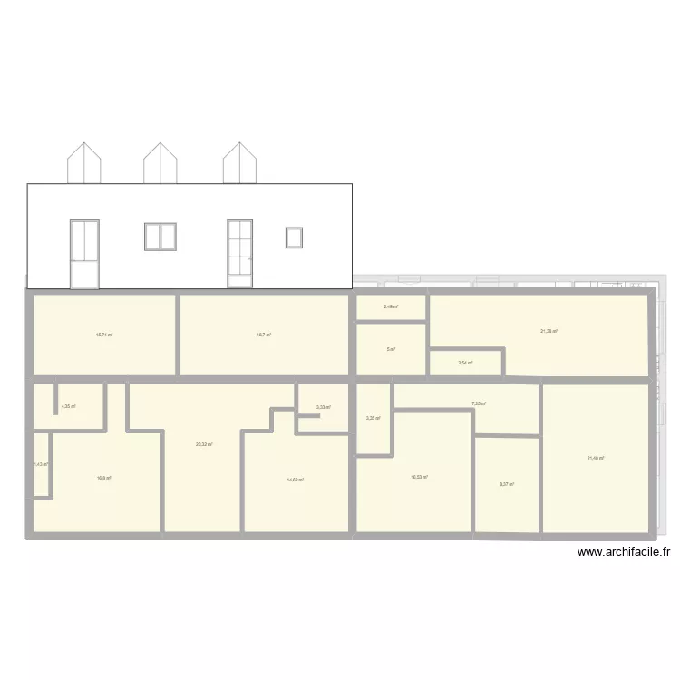 Maison Moelan 2024. Plan de Maison Moelan 2024. Plan de
