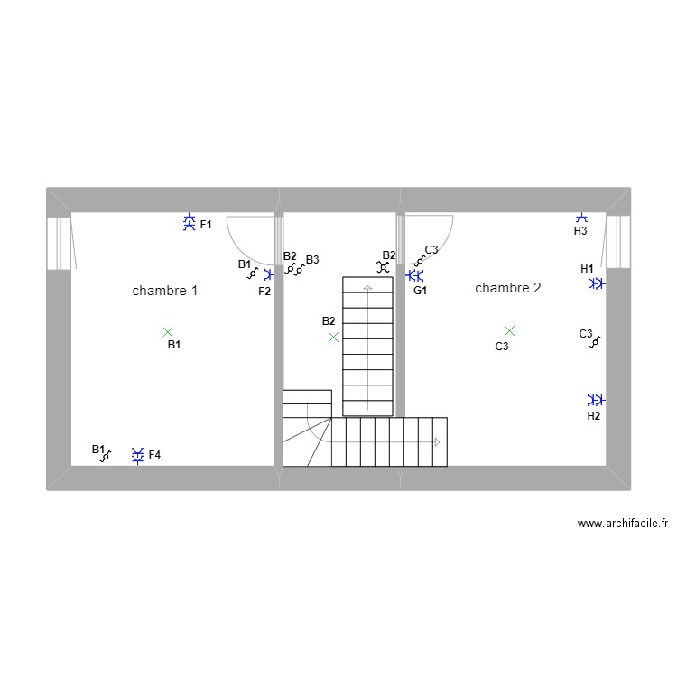 lorenzo 1ER ETAGE. Plan de 0 pièce et 0 m2