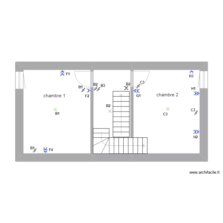 lorenzo 1ER ETAGE. Plan de 