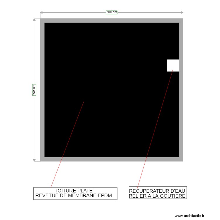 PLAN TOITURE . Plan de 0 pièce et 0 m2