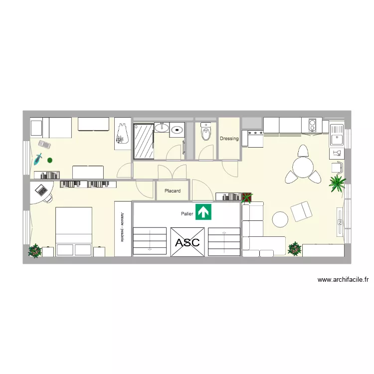 ST MAURICE 3. Plan de 