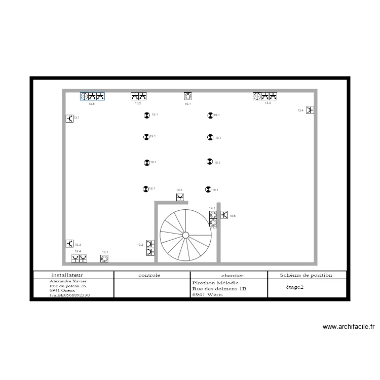 étage2 piromélo. Plan de étage2 piromélo. Plan de