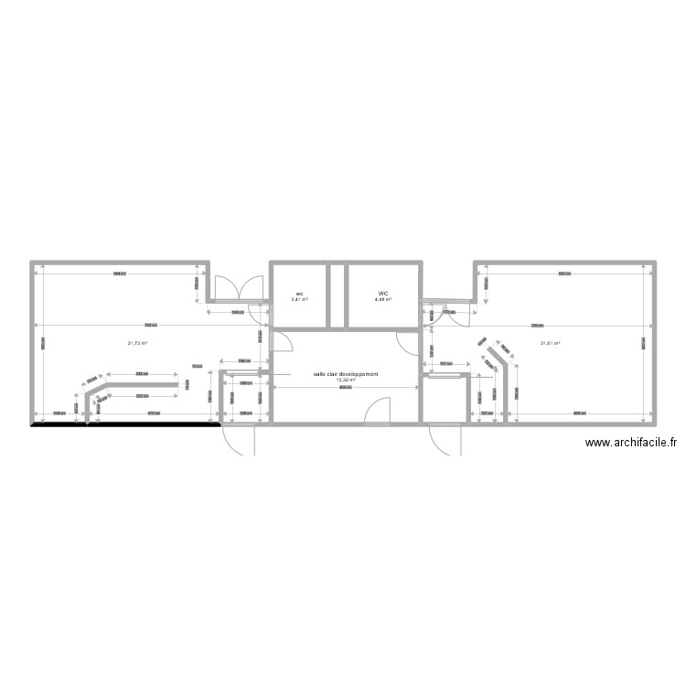 radio chhb. Plan de 0 pièce et 0 m2
